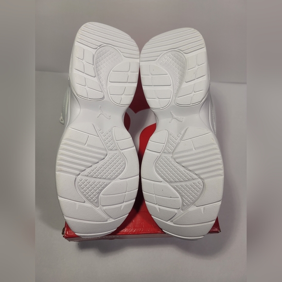 Puma Cilia P Core Low Top Lace Up Sneakers White Junior Size 6C - Picture 6 of 10